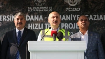 Bakan Karaismailoğlu, Osmaniye'de hızlı tren projesinin tünel yapım çalışmasını inceledi