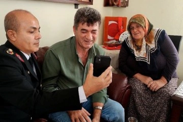 Bakan Soylu şehit ailesi ile görüntülü konuştu