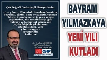 BAYRAM  YILMAZKAYA YENİ YILI  KUTLADI