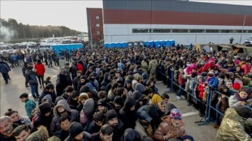 Belarus-Polonya sınırındaki bekleyiş 'Almanya’da yaşama' umuduyla sürüyor