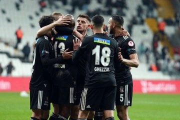 Beşiktaş tek golle turladı