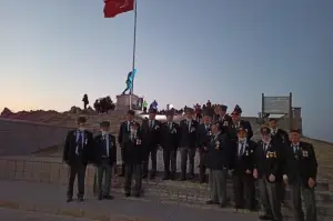 Binlerce kişinin katıldığı Zafer Yürüyüşü tamamlandı