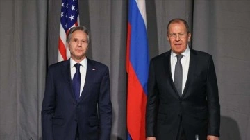 Blinken ve Lavrov, ABD'nin Rusya'nın güvenlik tekliflerine verdiği yanıtı görüştü
