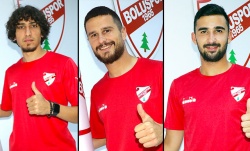 Boluspor, 3 futbolcuyu renklerine bağladı