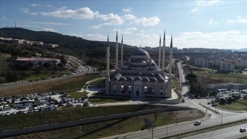 Çanakkale'de 18 Mart Hatime Ana Ulu Camisi açıldı