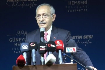 CHP lideri Kılıçdaroğlu'ndan Gaziantep'te Şanlıurfa gafı