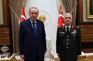 Cumhurbaşkanı Erdoğan, emekliye ayrılan Orgeneral Dündar’ı kabul etti