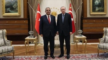 Cumhurbaşkanı Erdoğan KKTC Başbakanı Sucuoğlu'nu kabul etti