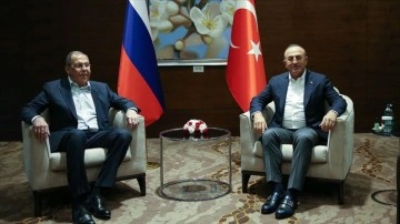 Dışişleri Bakanı Çavuşoğlu, Rus mevkidaşı Lavrov ile telefonda görüştü