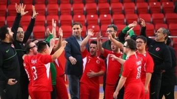 Down Sendromlular Futsal Milli Takımı'nda hedef dünyada ilk sırada yer almak