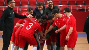 Down Sendromlular Futsal Milli Takımı'nda hedef yeniden Avrupa şampiyonluğu