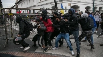 Ekvador'da hükümet karşıtı protestolarda olaylar çıktı