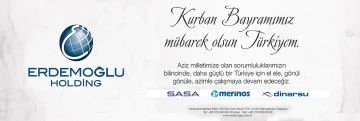 Erdemoğlu Holding'den Kurban Bayramı mesajı