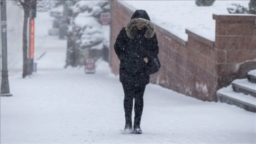 Erzurum, Tunceli ve Erzincan çevrelerinde kar yağışı devam edecek