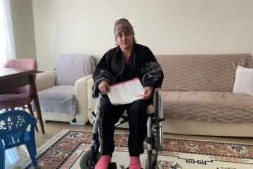 Eşi tarafından vurulduktan sonra felç kalan engelli kadının bakım maaşı kesildi