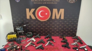 Eskişehir'de silah kaçakçılığı operasyonunda 9 şüpheli yakalandı