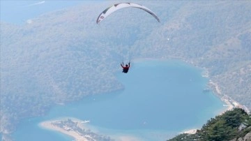 'Fethiye'nin dünyaya açılan penceresi'nden yamaç paraşütüyle 167 bin uçuş