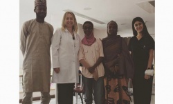 Fil hastalığına yakalanan Nijeryalı kadın Türkiye’de sağlığına kavuştu