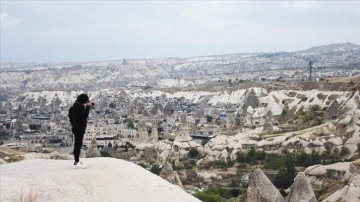 Fotoğraf meraklıları Türkiye'nin tanıtımı amacıyla Kapadokya'yı fotoğrafladı