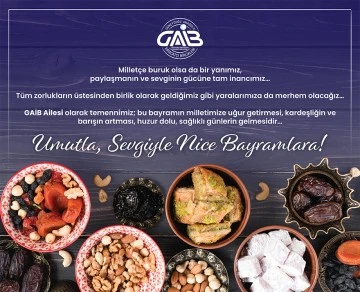 GAİB'den Ramazan Bayramı mesajı