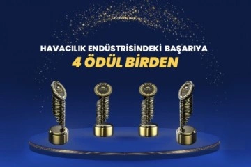 Havacılık endüstrisindeki başarıya 4 ödül birden