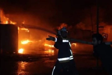 İdlib'de akaryakıt istasyonunda patlama: 2 ölü, 7 yaralı