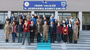 Iğdır'da Mehmetçik özel sporcuları ağırladı