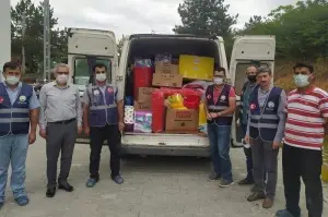 İhlas Vakfı’ndan afet bölgesindeki selzedelere yardım