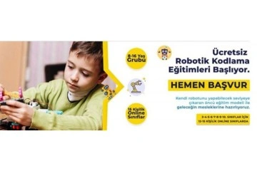 İhlas Vakfı’ndan Ücretsiz Robotik Kodlama Eğitimi