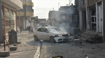 Irak'ın Enbar vilayetinde, polis karakoluna bomba yüklü araçla saldırı düzenlendi