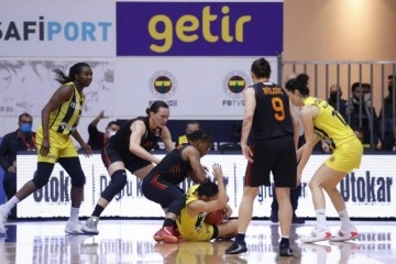 Kadınlar Basketbol Süper Ligi: Fenerbahçe: 74 - Galatasaray: 56