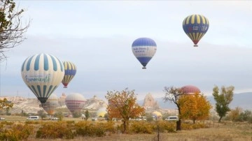 Kapadokya'yı 10 ayda 2 milyona yakın turist ziyaret etti