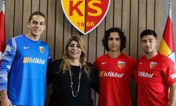 Kayserispor'da genç futbolcular Doğan, Emre ve Nurettin'in sözleşmeleri uzatıldı