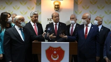 KKTC Cumhurbaşkanı Tatar: Belirli sayıda Türk askerinin mutlaka Kıbrıs'ta kalması gerekiyor