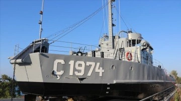KKTC'deki Ç-1974 Müze Gemisi'ni 14 bini aşkın kişi ziyaret etti