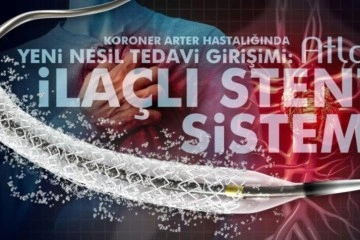 Koroner arter hastalığında yeni nesil tedavi girişimi Atlas CoCr ilaçlı koroner stent sistemi