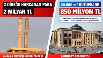 Melih Gökçek, Şahinbey Projesini örnek gösterip Yavaş’ı hedef aldı