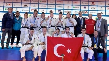 Milli judoculardan Karma Takımlar Avrupa Şampiyonası'nda bronz madalya