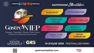 GASTROANTEP KÜLTÜR YOLU FESTİVAL İLANI