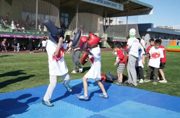 &Ccedil;OCUKLAR SPOR VE EĞLENCEYLE DOLU BİR G&Uuml;N YAŞADILAR