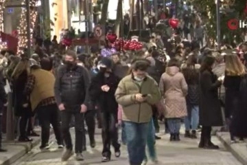 Nişantaşı’nda yılbaşı yoğunluğu