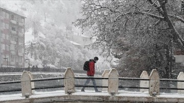 Orta ve Doğu Karadeniz'de soğuk hava ve kar etkili oluyor