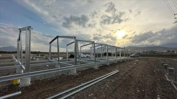 Osmangazi Belediyesi Gaziantep'te konteyner kent kuruyor
