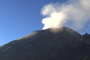 Popocatepetl Yanardağı’nda patlama