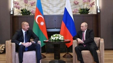 Putin ile Aliyev, Rusya-Ukrayna arasındaki gerginliği görüştü