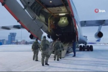 Rusya, Kazakistan'a hava indirme birliği gönderdi