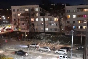 Rusya'da 5 katlı binada doğal gaz patlaması