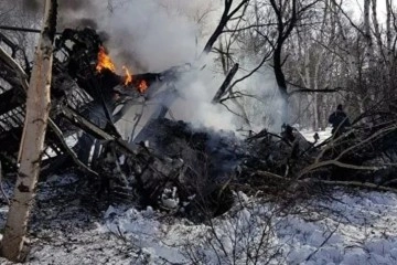 Rusya'da nakliye uçağı düştü: 2 ölü