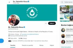 Sağlık Bakanı Dr. Fahrettin Koca, sosyal medyada DSÖ ile yarışıyor