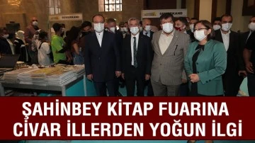 ŞAHİNBEY KİTAP FUARINA CİVAR İLLERDEN YOĞUN İLGİ